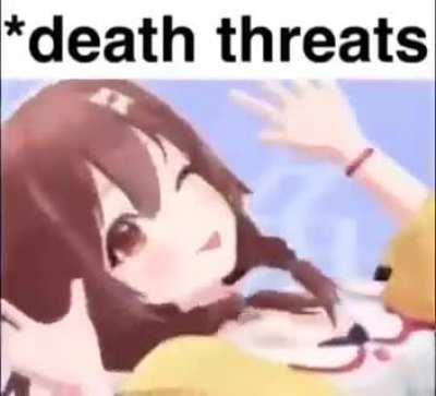 plz don send threat (raps DJ on da mix)