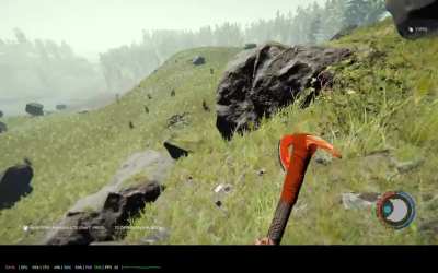 The Forest GameHub (mod) surprising performance (kinda) Ultra settings