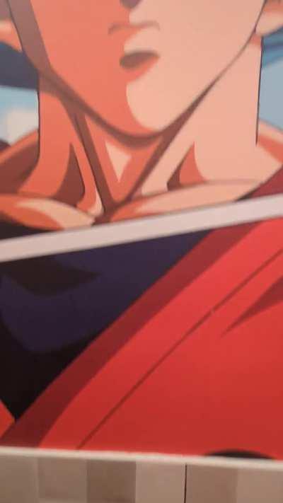 This restaurant bathroom is pretty intimidating.