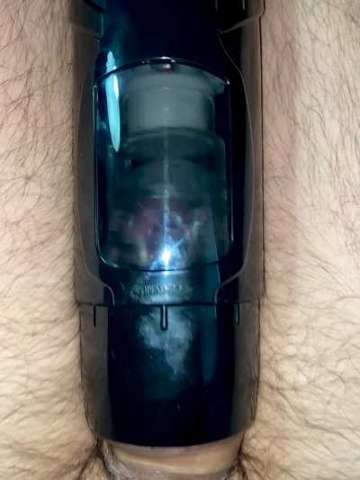 Playing with new fuck-toy