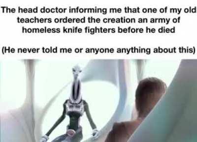 I might make a subreddit to dump all the memes when I am finished with part 1 of the saga