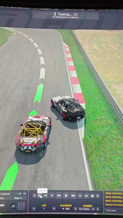 Is it just iRacing incident?