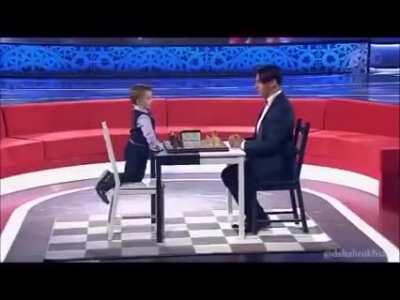 Since when did Anatoly played chess?