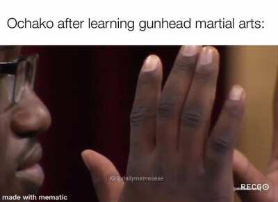 Ochako ultra instinct.