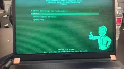 How do y’all like my new Grub theme?