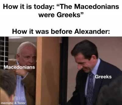 Those barbaric Macedonians
