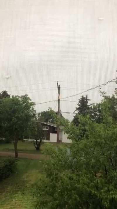 So our power is out....