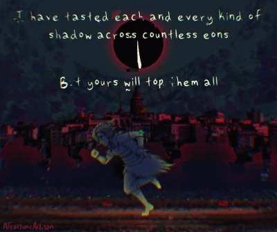 [ART] [OC] You Always Dream of the Chase ft. Evil Lich Influence (animated gif)