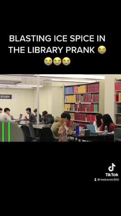 Imagine trying to study and this happens