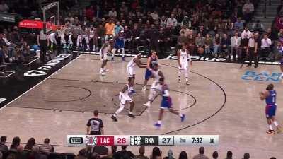 [Highlight] Harden crosses up Lonnie Walker IV and hits the stepback 3