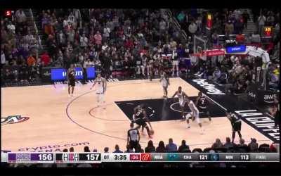 [Highlight] Russell Westbrook hits the OT Triple