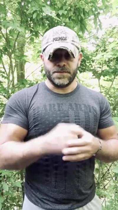 This man owns a gun, do you?