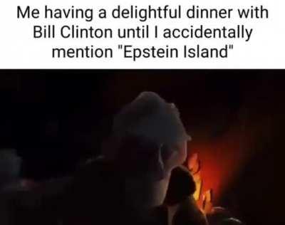 bill clinton was kinda funny though