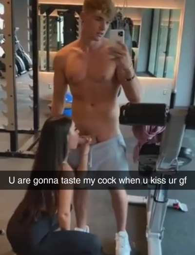 But you thought it's because she ate something salty