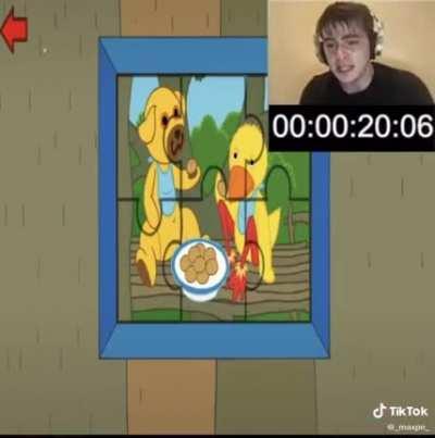 Bamse og kylling speedrun