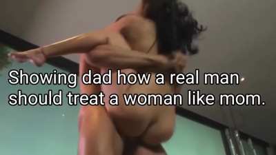 See how it's done, dad 😈