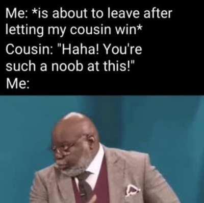 What did you say to me?