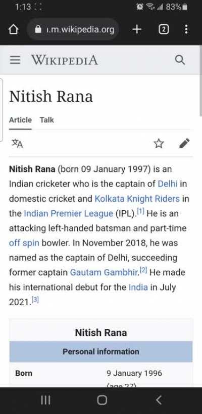 What is his actual age? 🧐