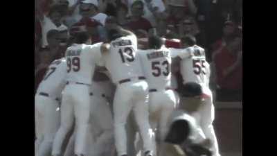 [4/16/06] Prime Albert Pujols homers twice against the Reds then proceeds to walk them off by hitting his third home run of the game