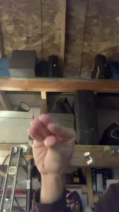 Larry the Cucumber sings “My Way” *a cappella* in a shed during a rain storm