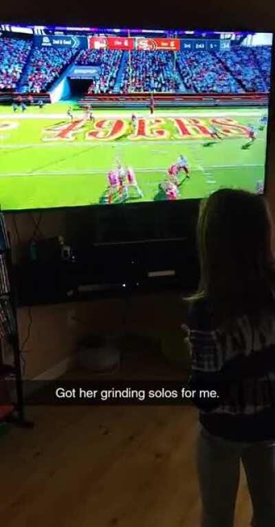 All I have left for MUT Master is TD passes and Rushes. Let my kids grind em out for me. 👌