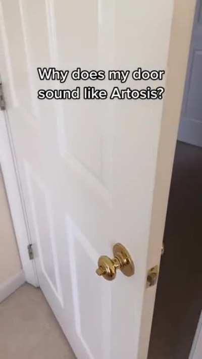 I think I need a new door 🚪