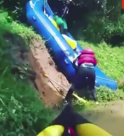Rafting is hard
