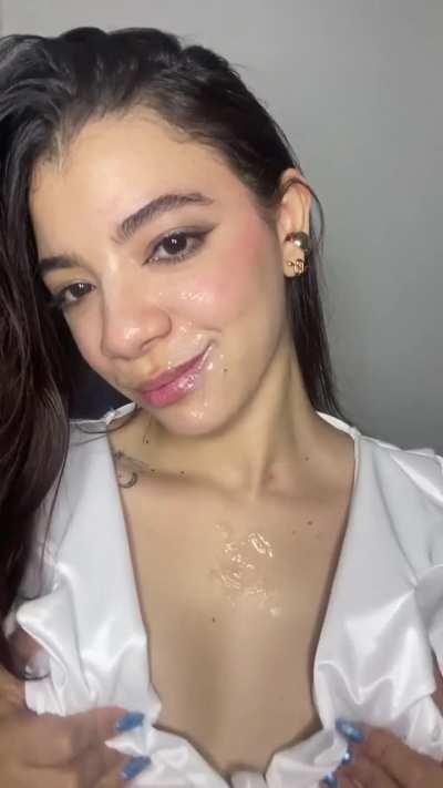 Cover me and watch the fun begin daddy...