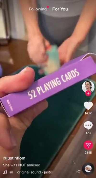 Check out this cool card trick