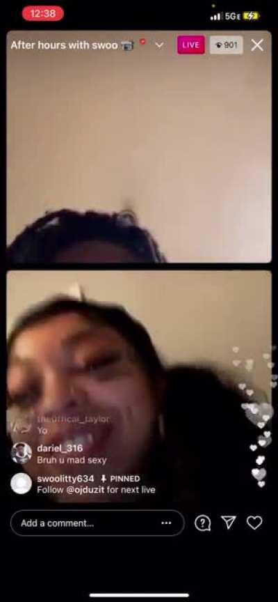 Another Swag live ig this is kinda her thing now