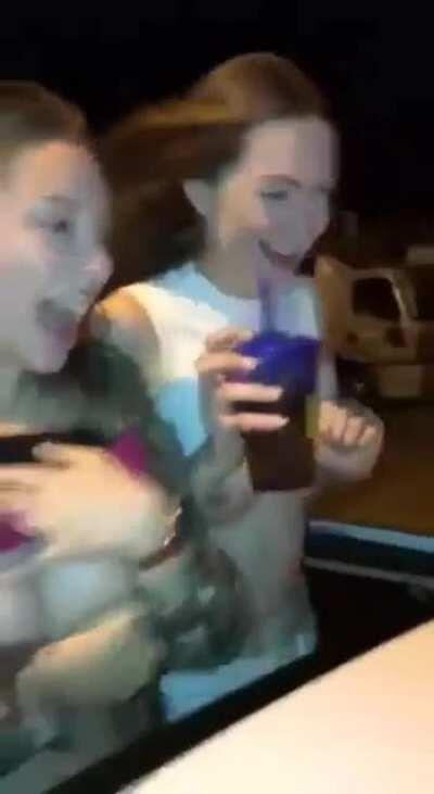 Girls celebrating the weekend