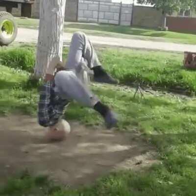 DBS thinking you are a wrecking ball grandpa!