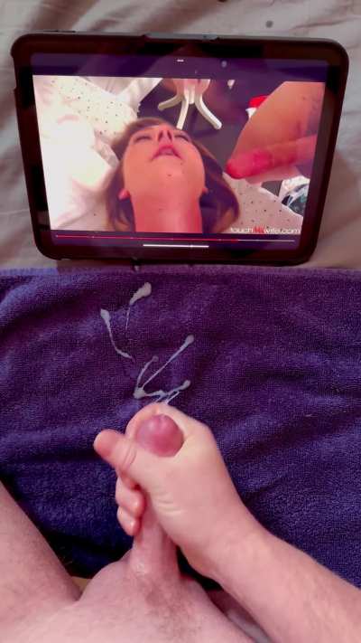 Wife was at work time for some jacking 