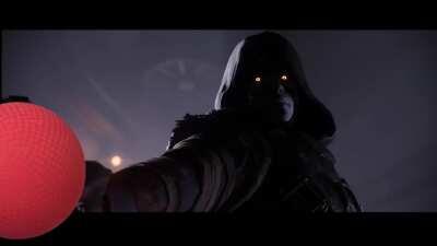 Cayde's death but Uldren pelts him with a dodgeball