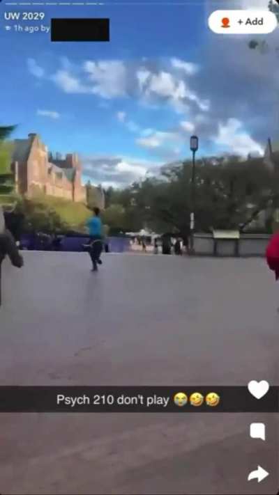 Nazi interrupts psych 210 class gets predictable response (fucking awesome)