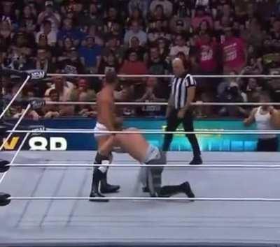 MJF begging to see Daniel Garcia give it to Will Ospreay