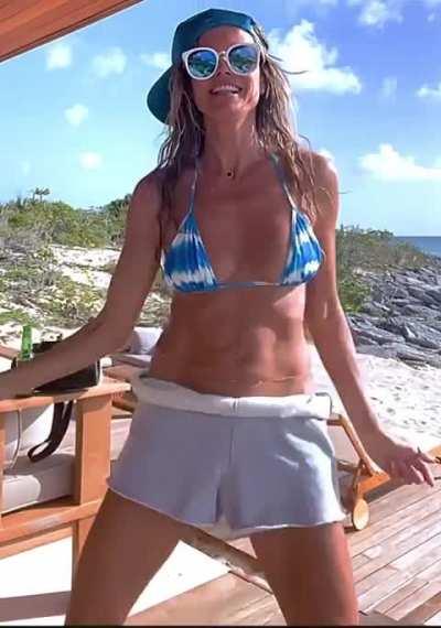 Heidi Klum at 50 years old
