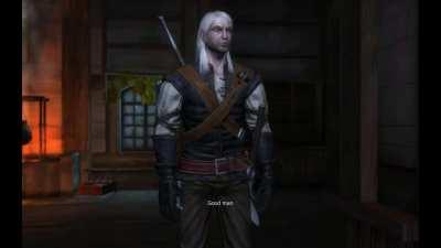 The dialog in Witcher 1 is... a thing