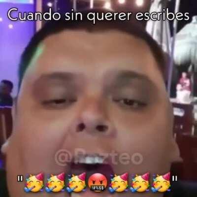 cuando sin querer escribes