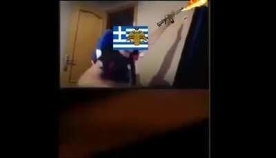 greek fire vs invaders be like