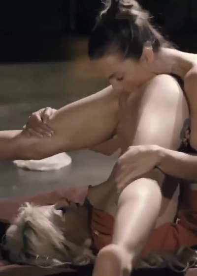 Tongue fuck gets the job done