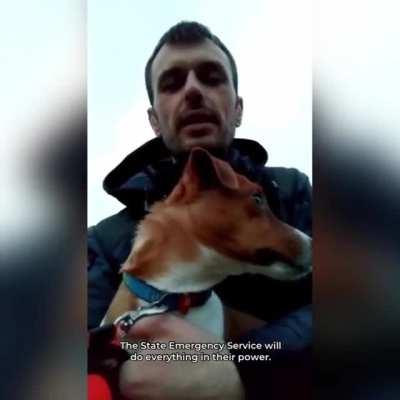 Patron and Mykhailo wish everyone a Happy New Year! 🌟🐾