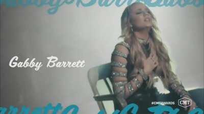 Taylor presenting the Breakthrough Video of the Year Award on the CMT Awards 10/21/2020