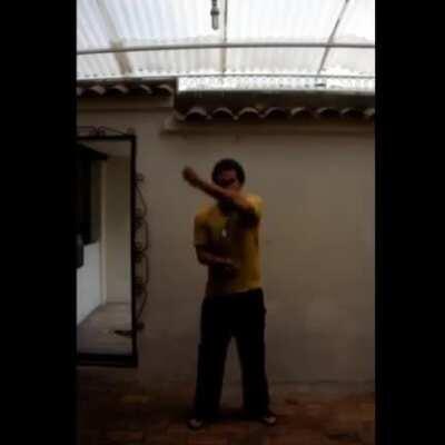 Una rutina facilita de pelotas