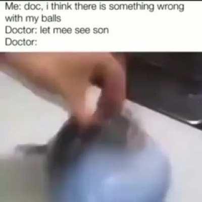 My doctor is acting up 😏