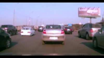 It came out of nowhere !!