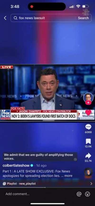 Stephen Colbert gets an apology