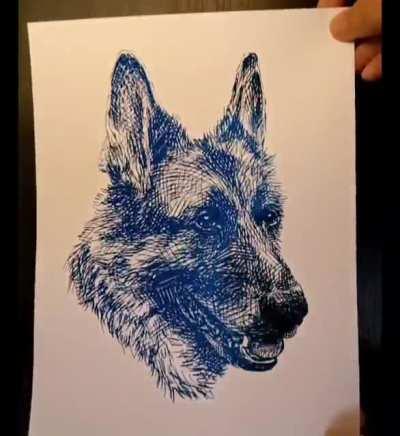 I was saddened to hear the passing of President Biden and Dr. Jill Biden's Champ. I created these 3 foiled prints for them and they're on the way to the White House. I hope they make it to them!