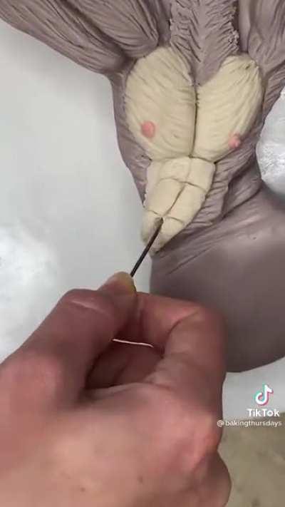 The fondant-wrapped jello is viscerally upsetting