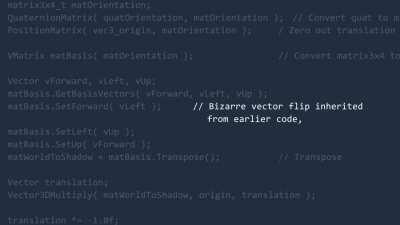 the rapidly dwindling sanity of valve programmers as expressed through code comments